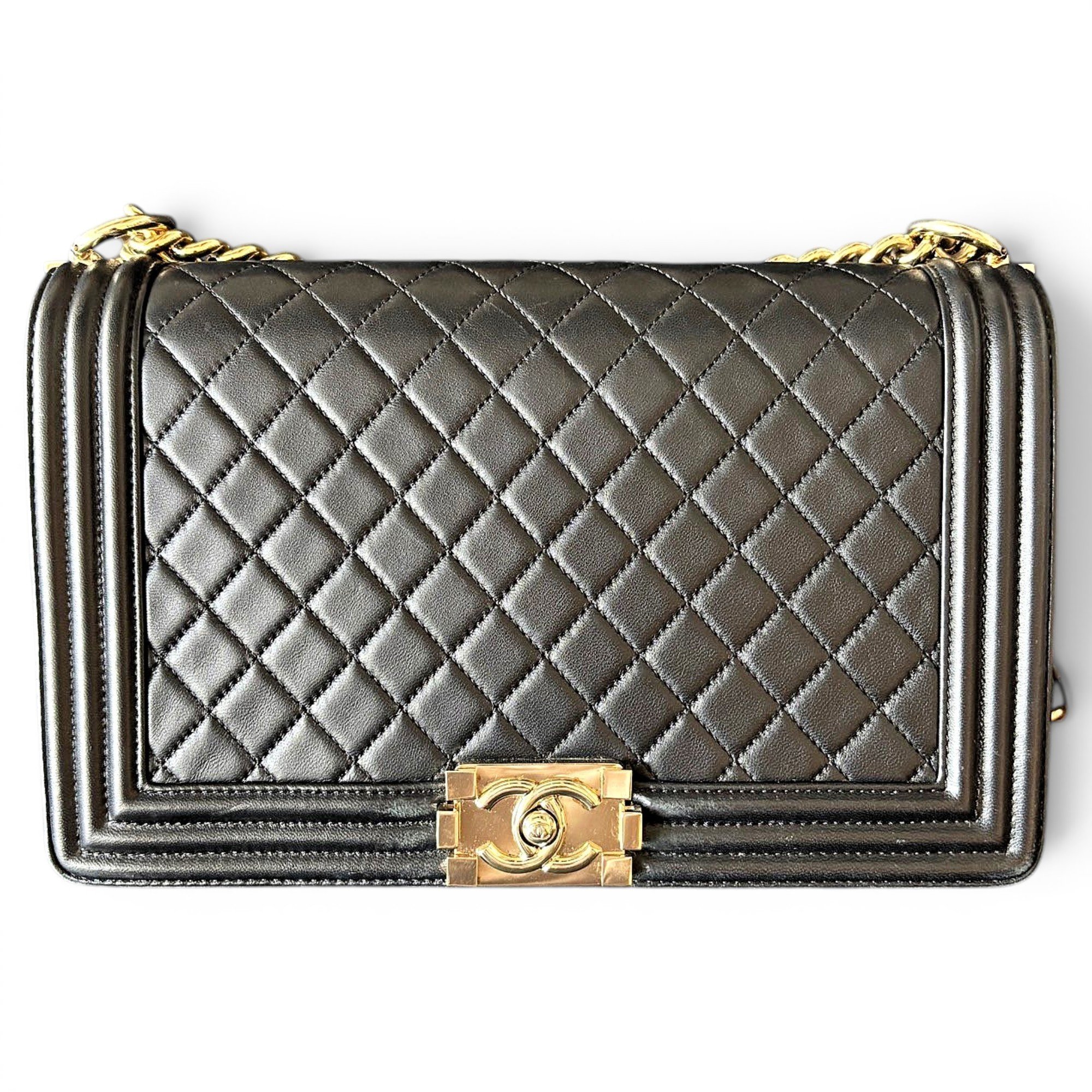 Boy leather crossbody bag