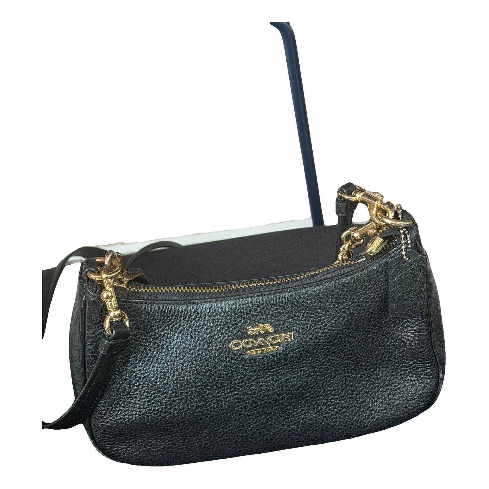 Smooth Crossbody leather handbag