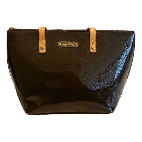 Louis Vuitton Bellevue patent leather handbag