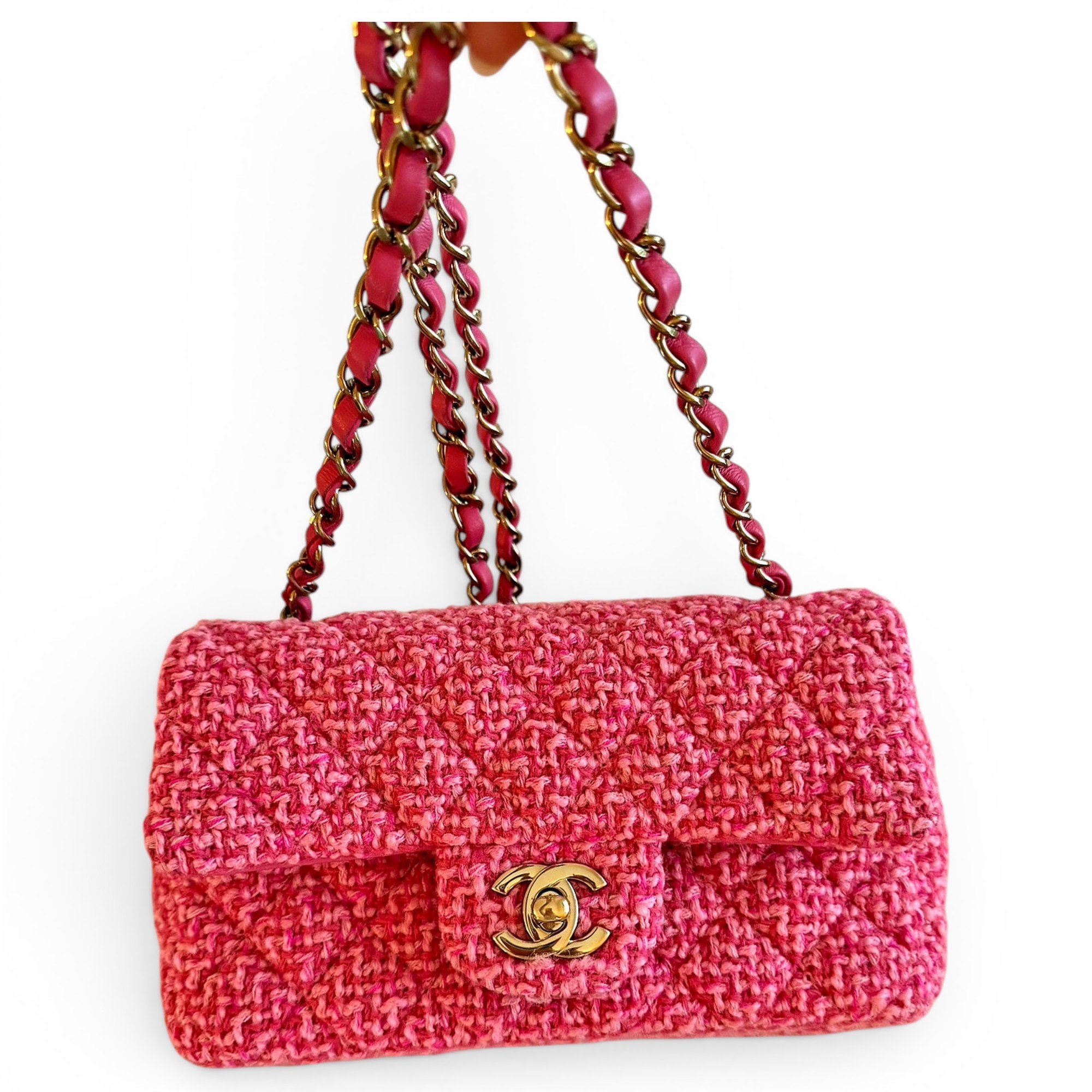 Timeless/Classique tweed crossbody bag