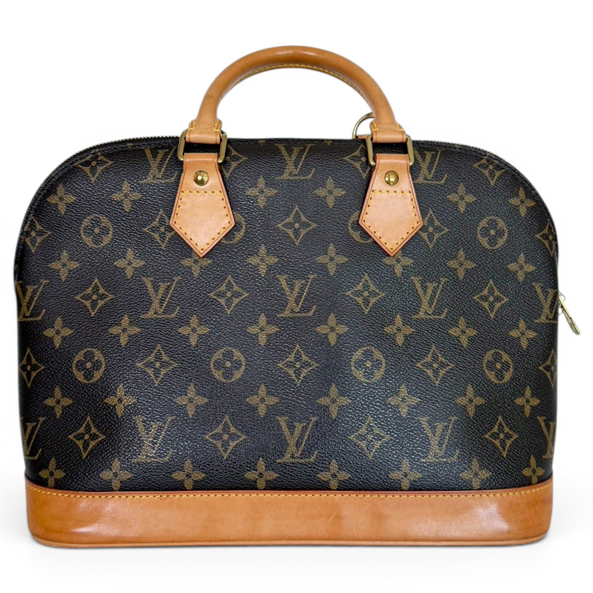 Alma leather handbag