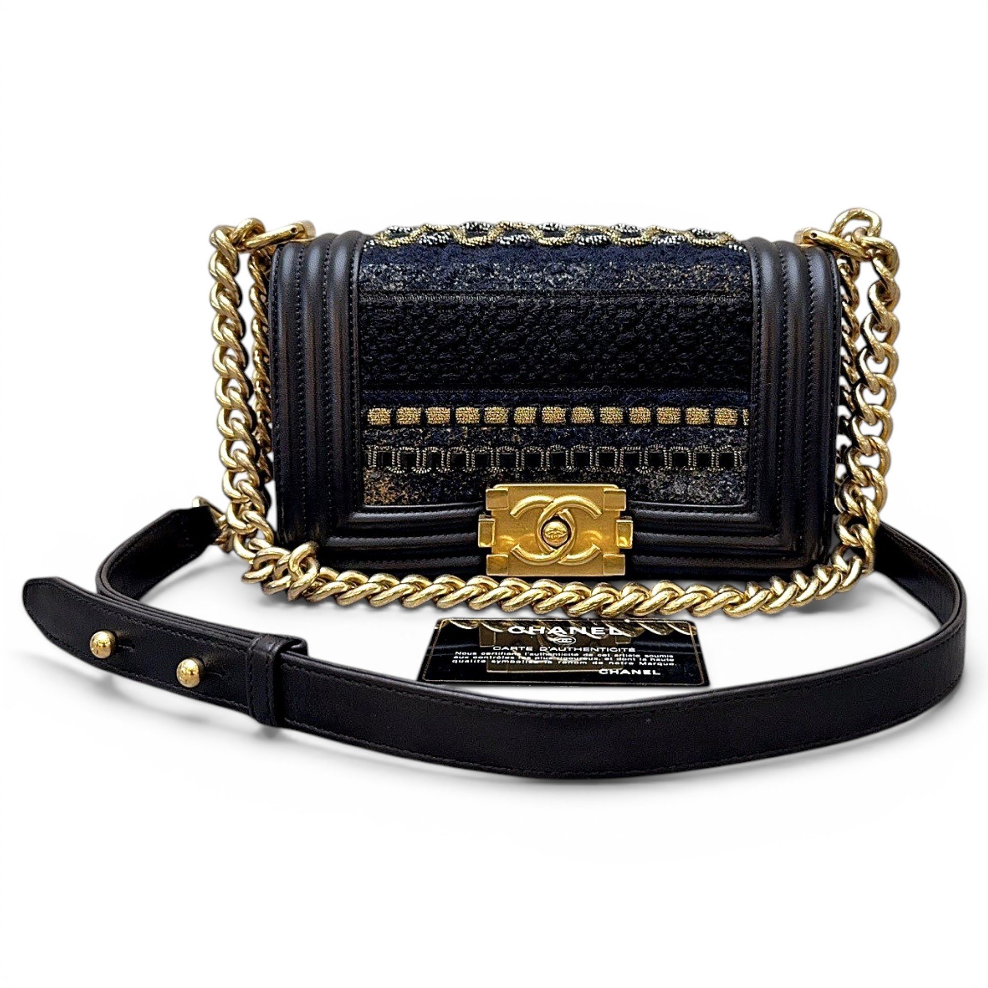 Boy leather handbag