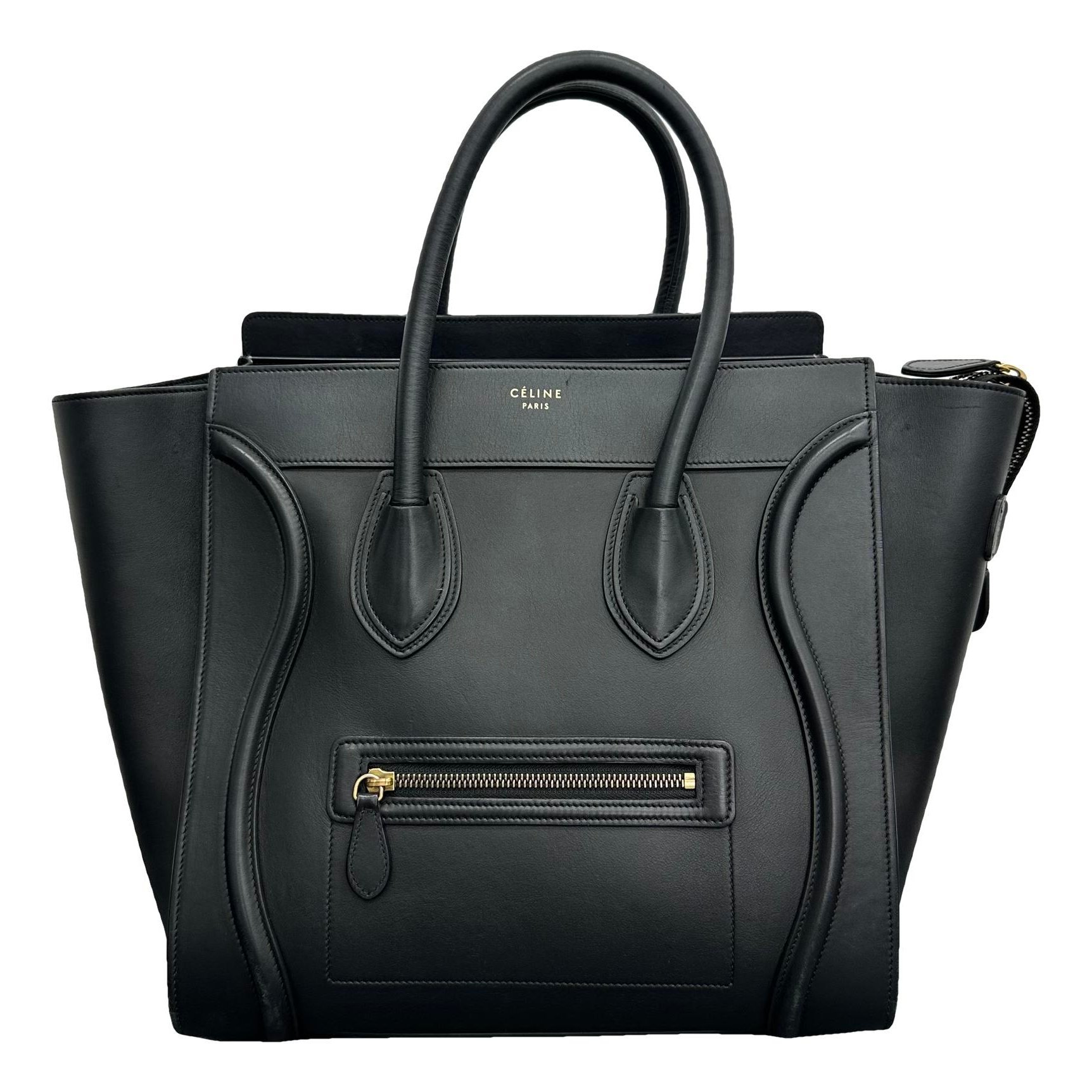 Luggage leather handbag