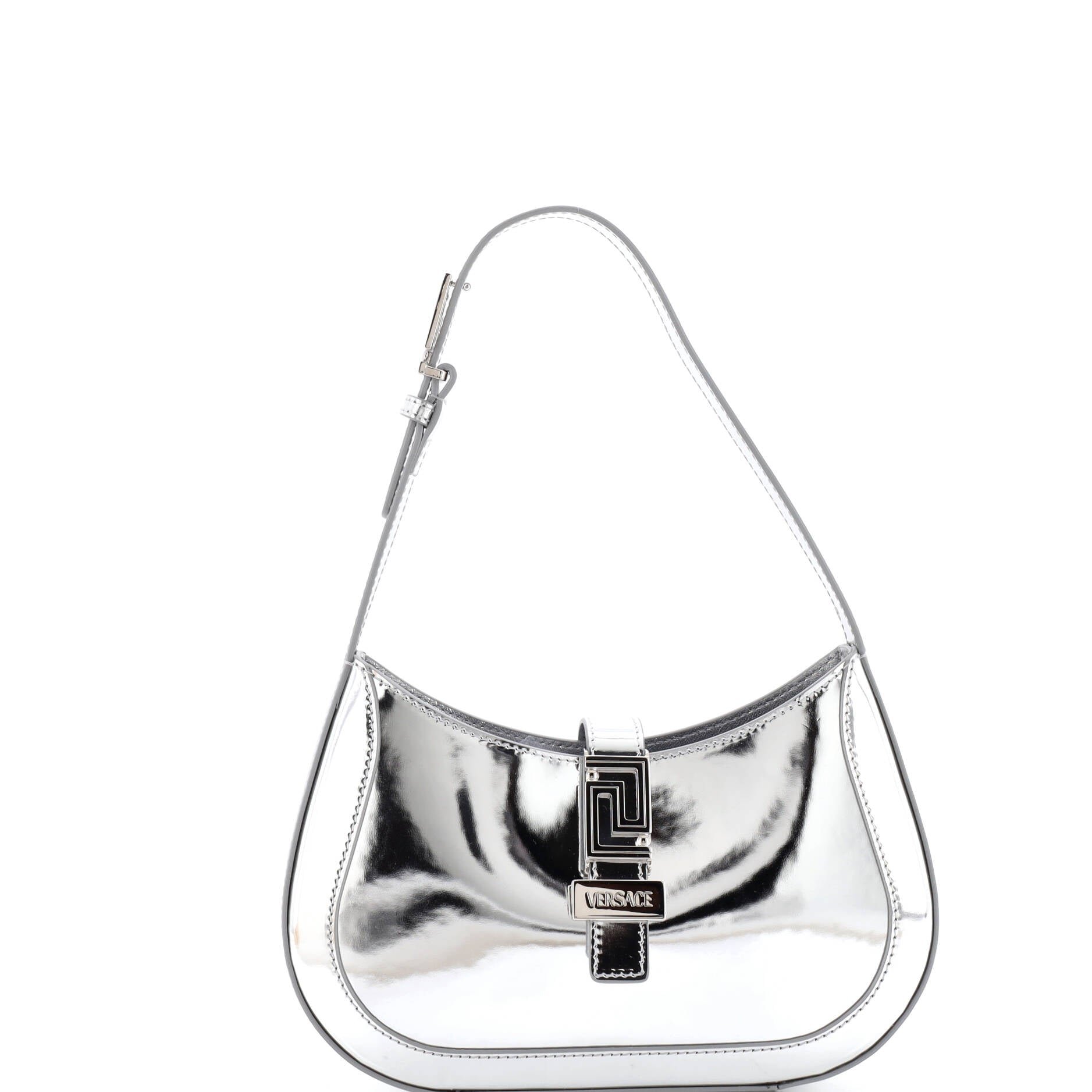 Versace Greca Goddess Hobo Bag Leather Small