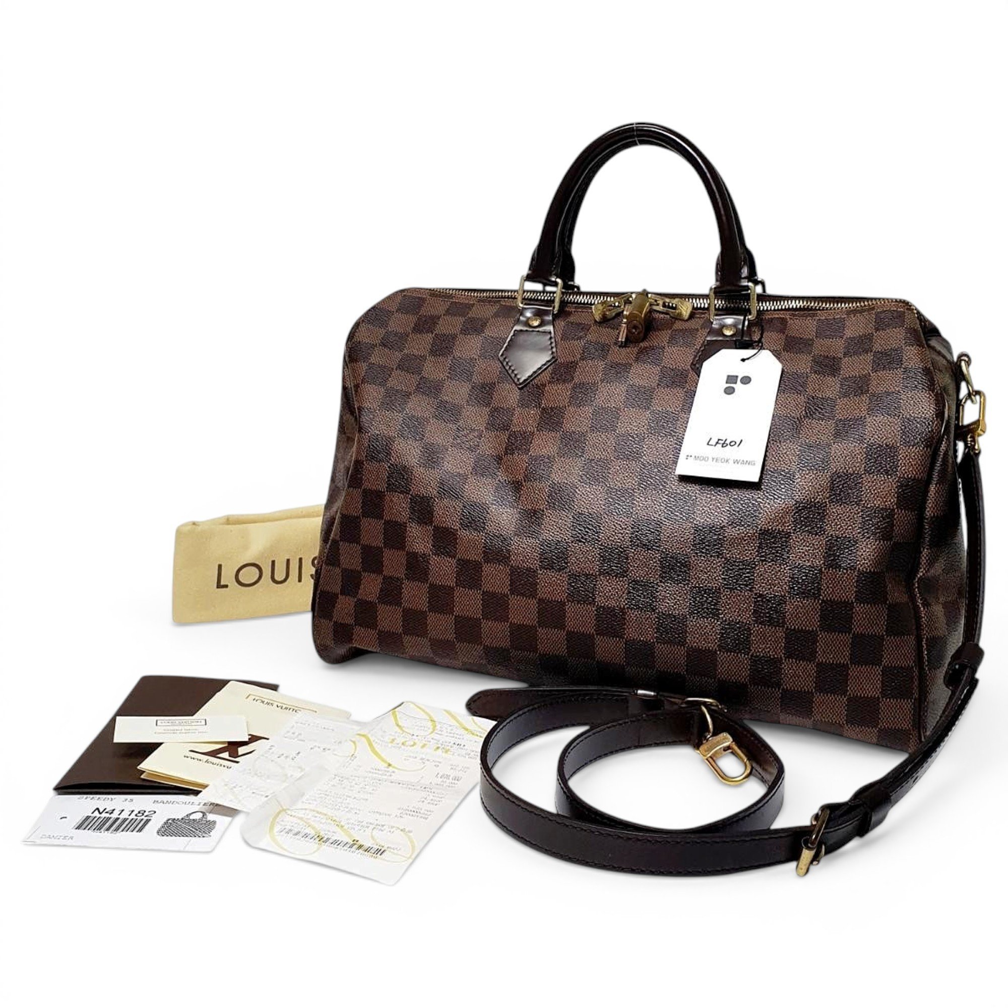 Leather handbag
