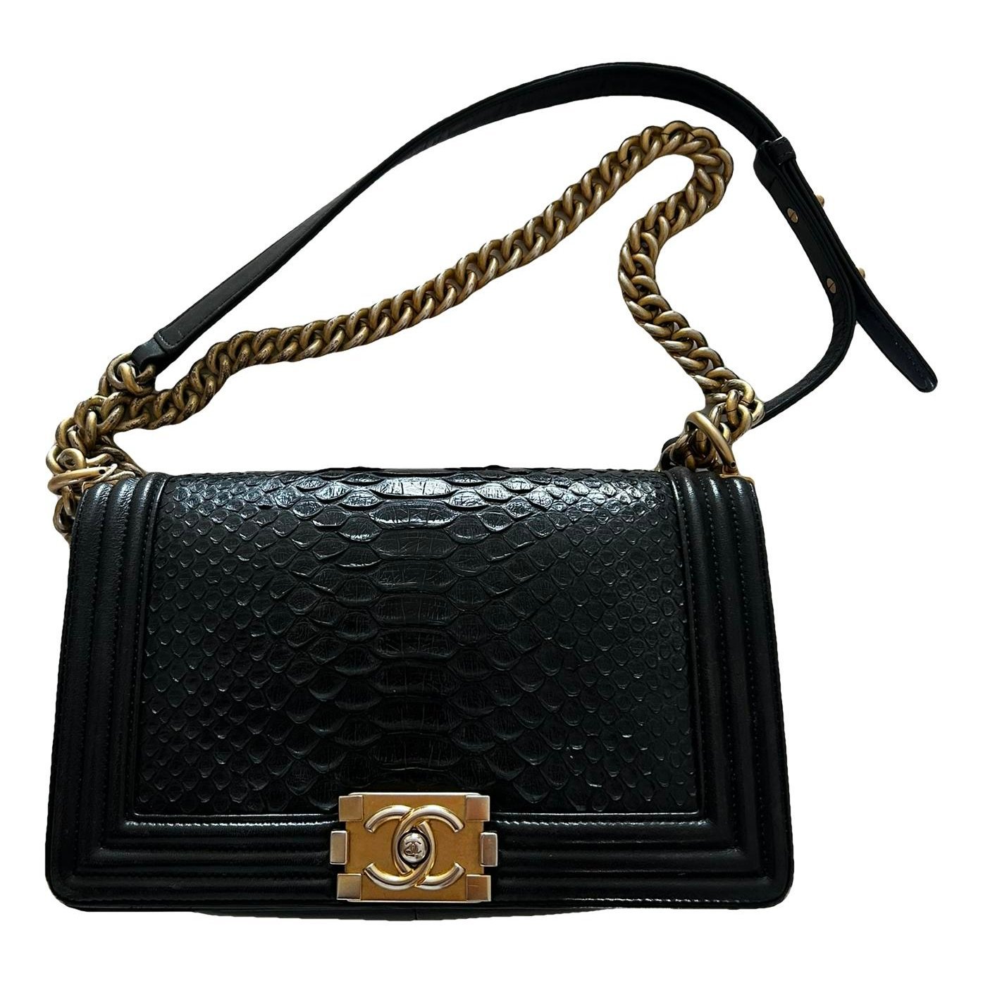 Boy leather crossbody bag