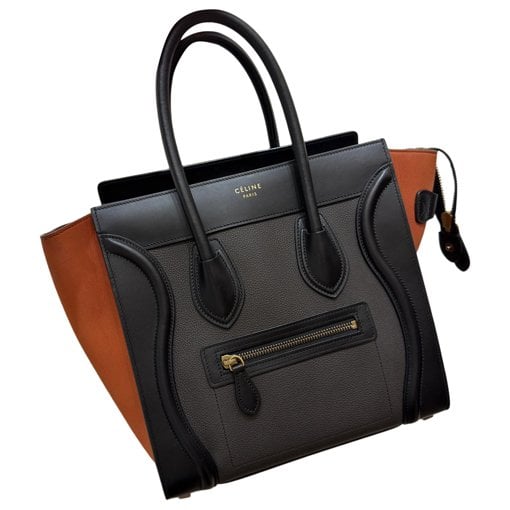 Luggage leather handbag