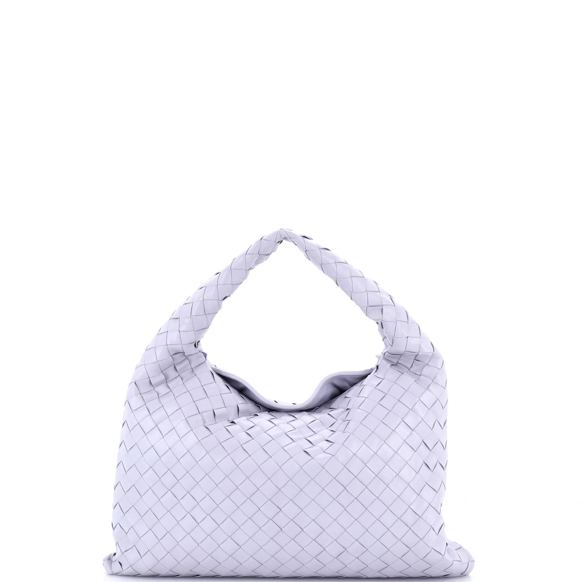 Bottega Veneta Hop Hobo Intrecciato Leather Small