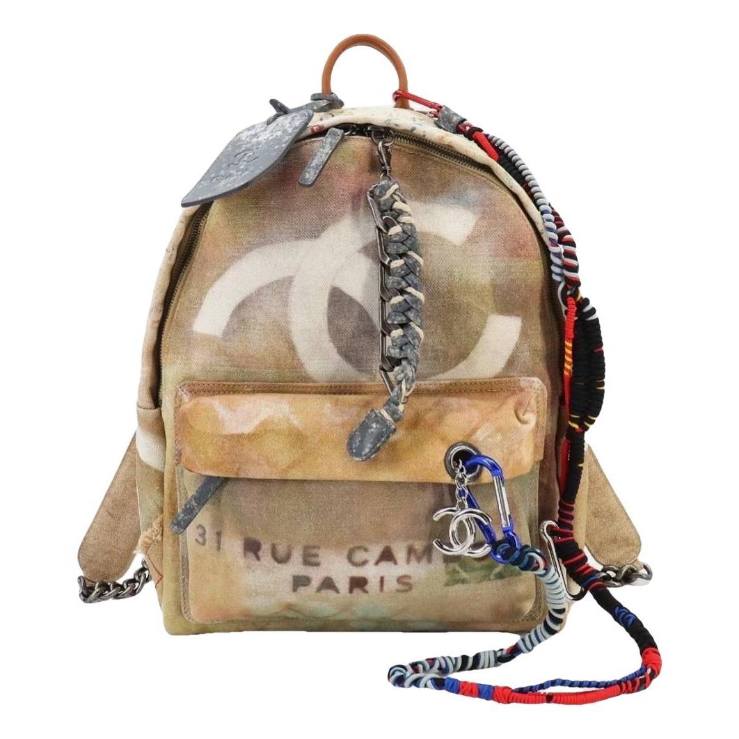 Graffiti cloth backpack