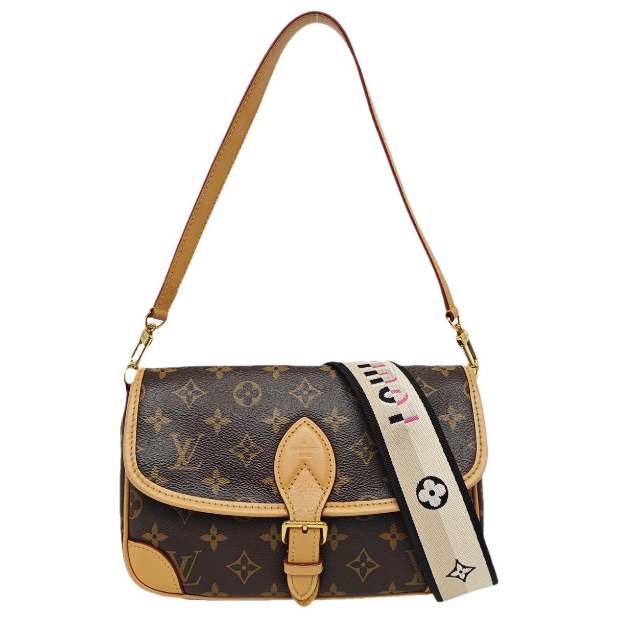 Louis Vuitton Diane leather crossbody bag