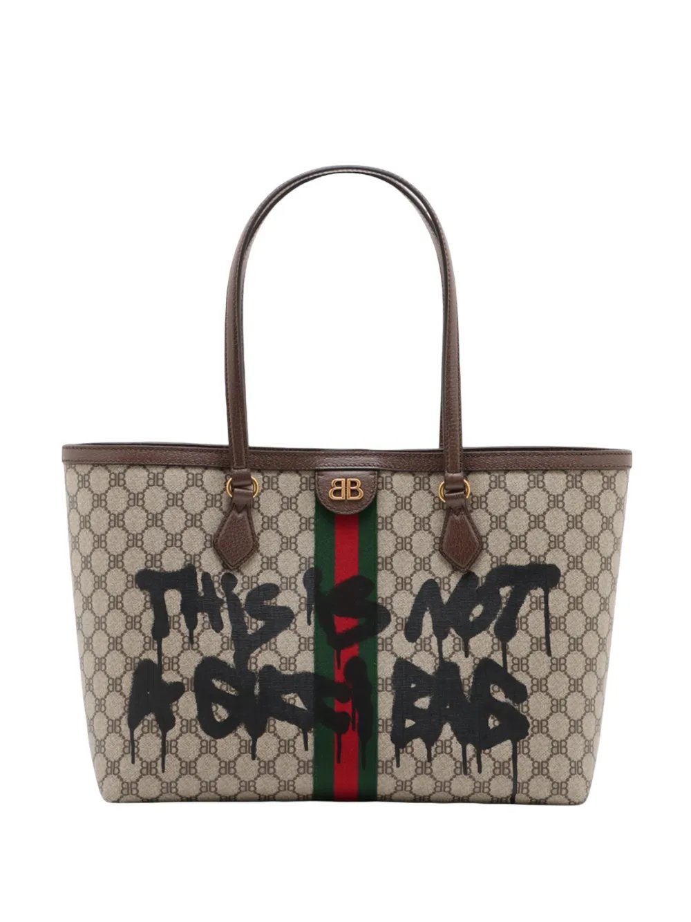 2015-2026 The Hacker Project Medium BB Supreme Graffiti Ophidia tote bag