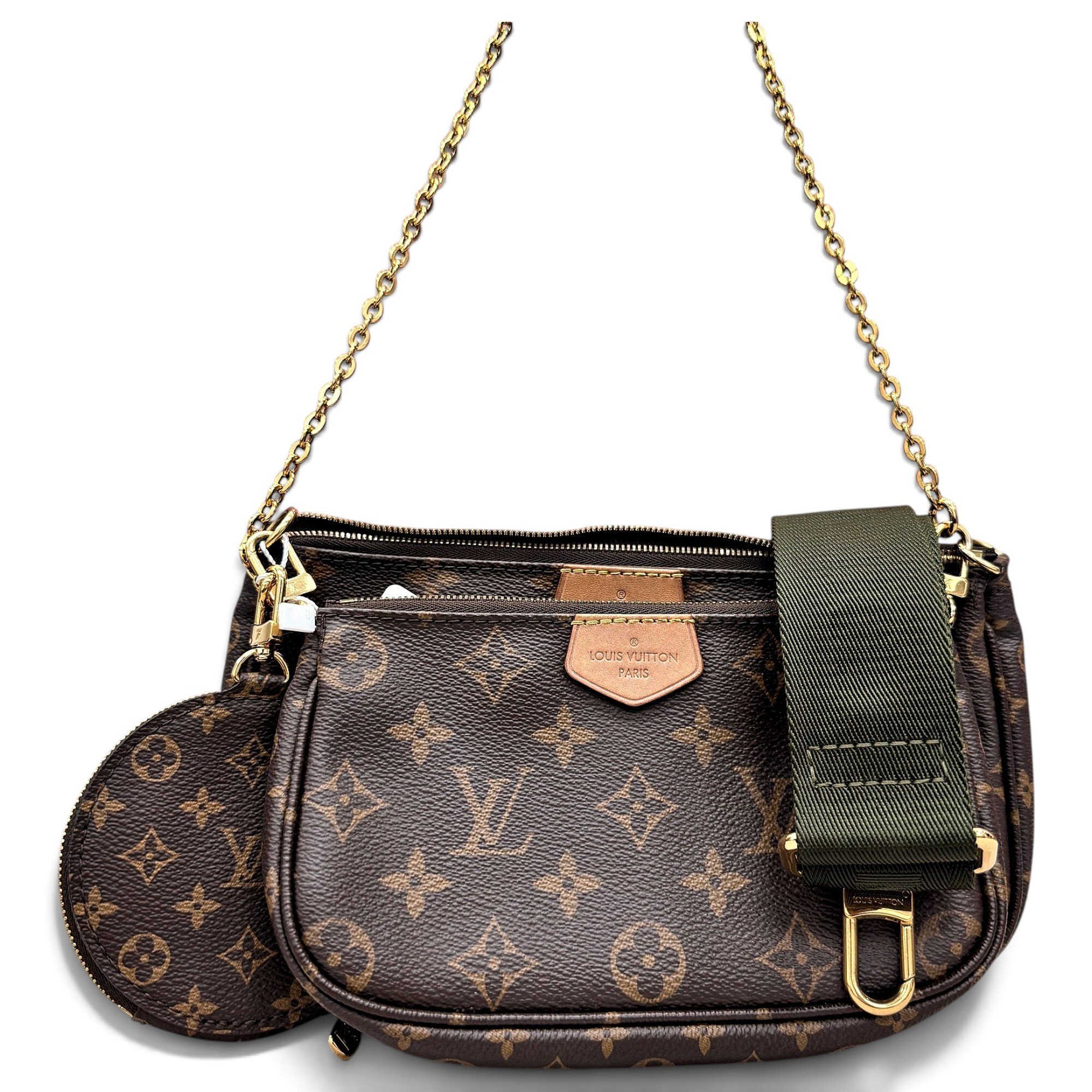 Multi Pochette Accessoires leather handbag