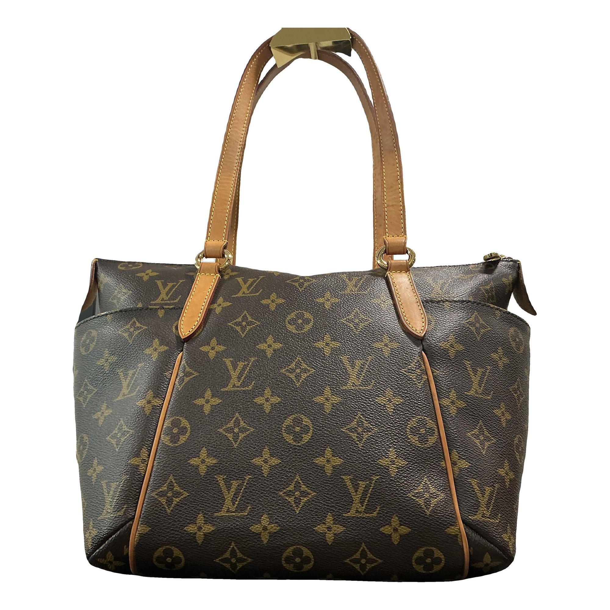 Totally leather tote