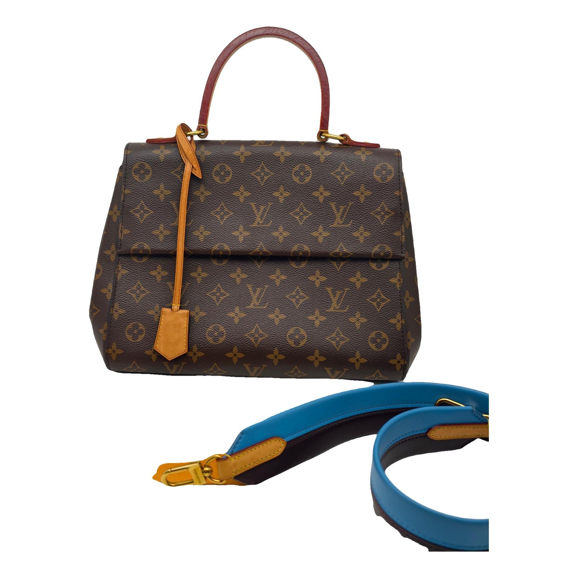 Cluny leather handbag