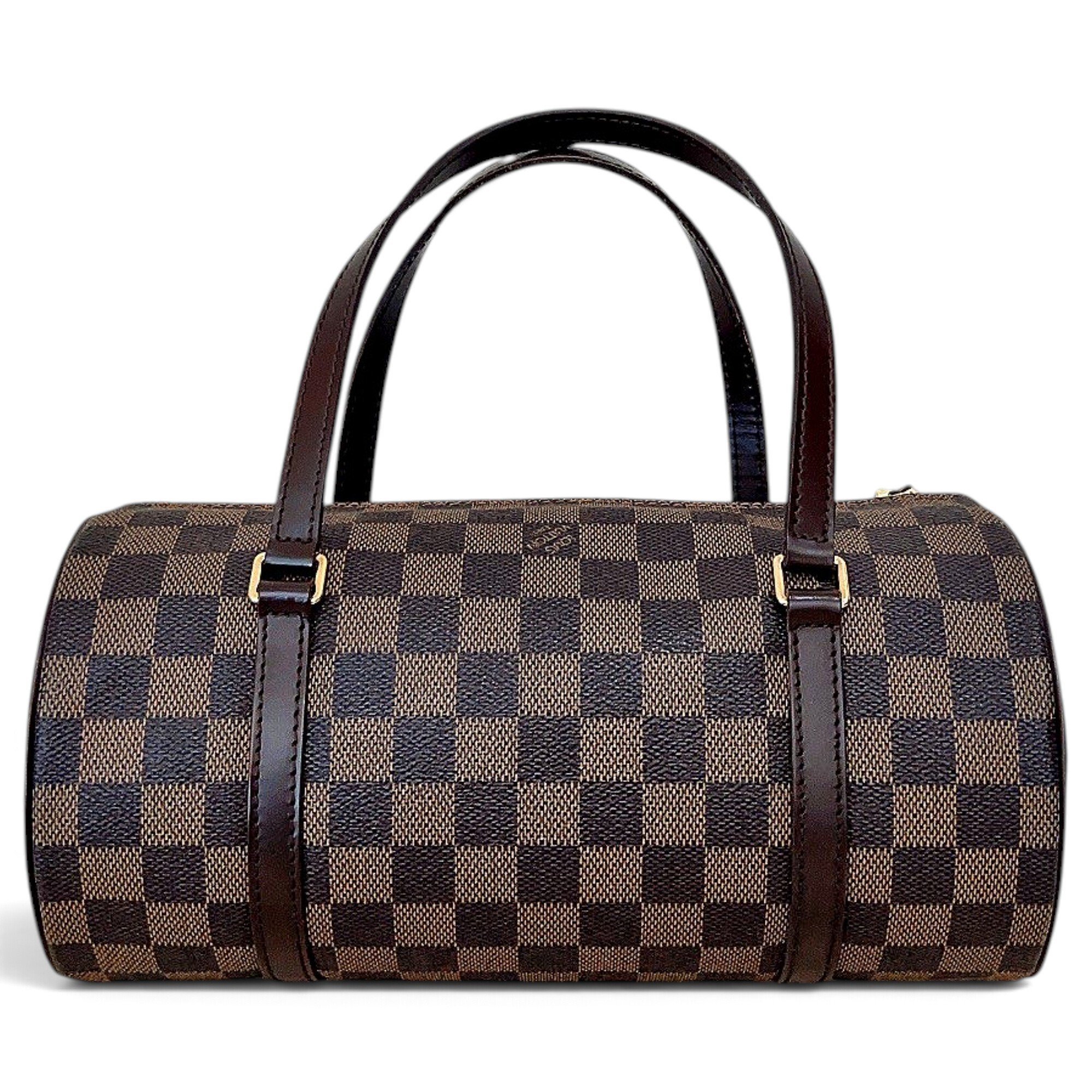 Papillon Trunk leather handbag