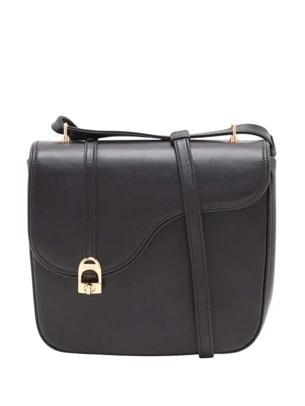 2016-2026 Calfskin Equestrian Saddle Crosbody crossbody bag