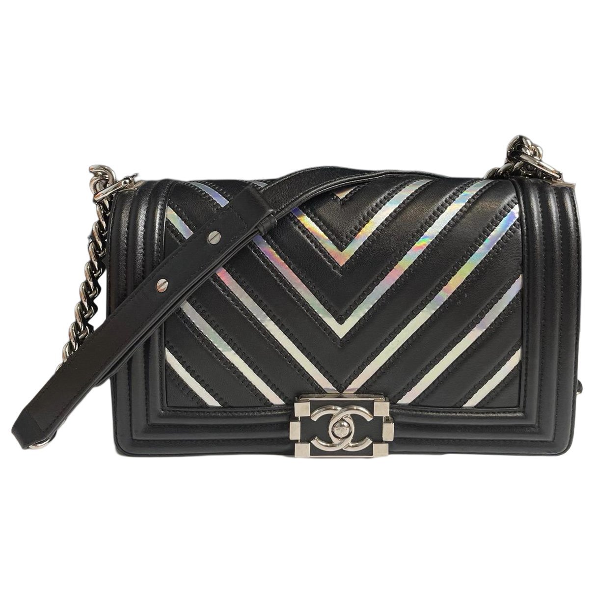 Boy leather crossbody bag