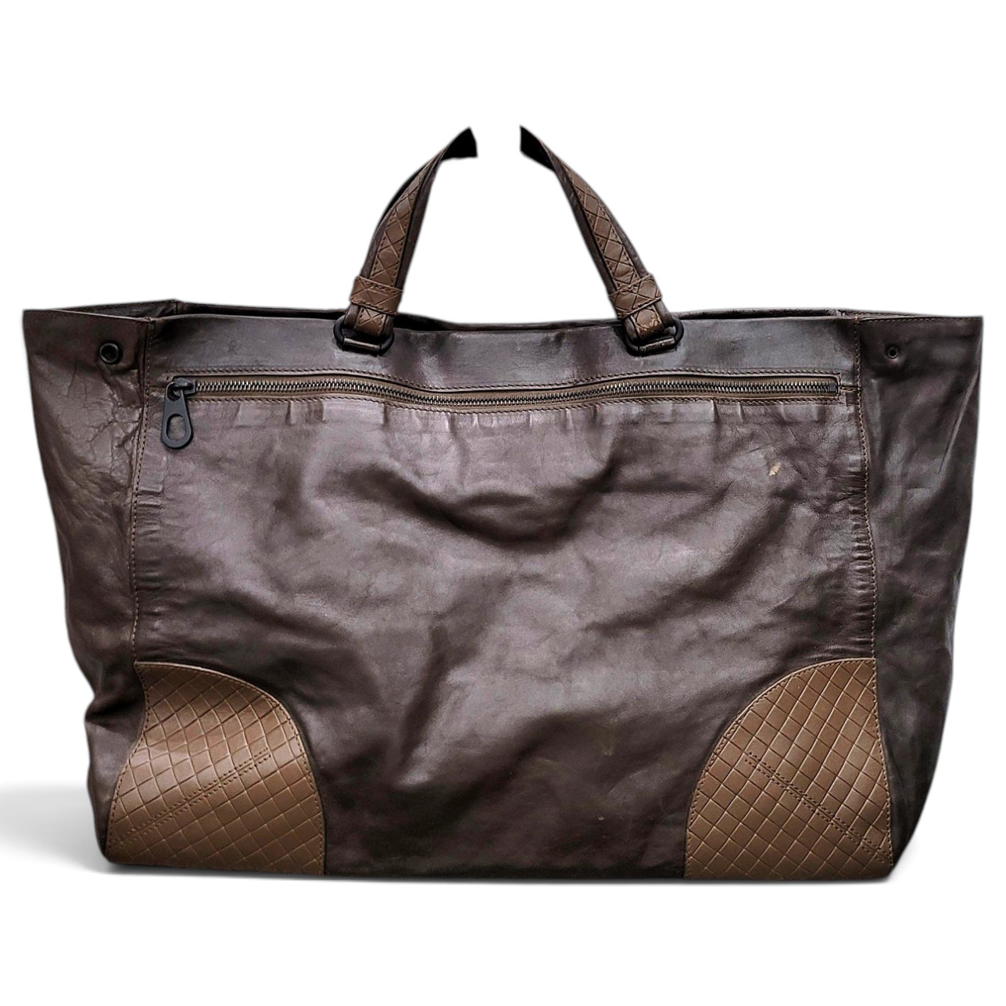 Leather handbag