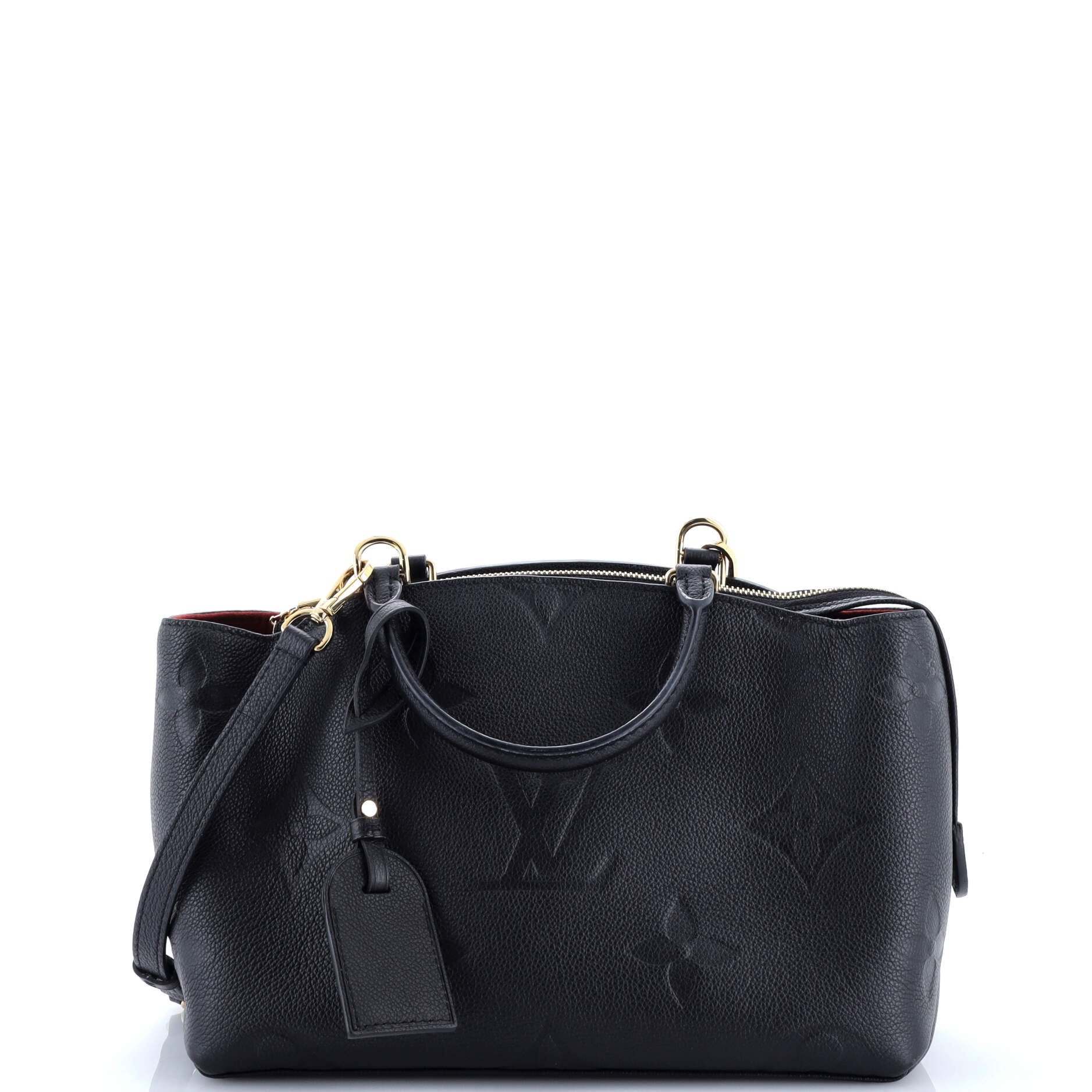 Louis Vuitton Petit Palais Handbag Monogram Empreinte Giant
