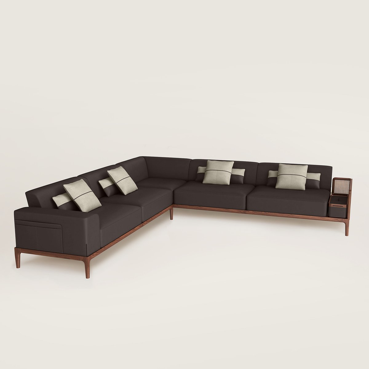 Sofa Sellier 5-seater corner