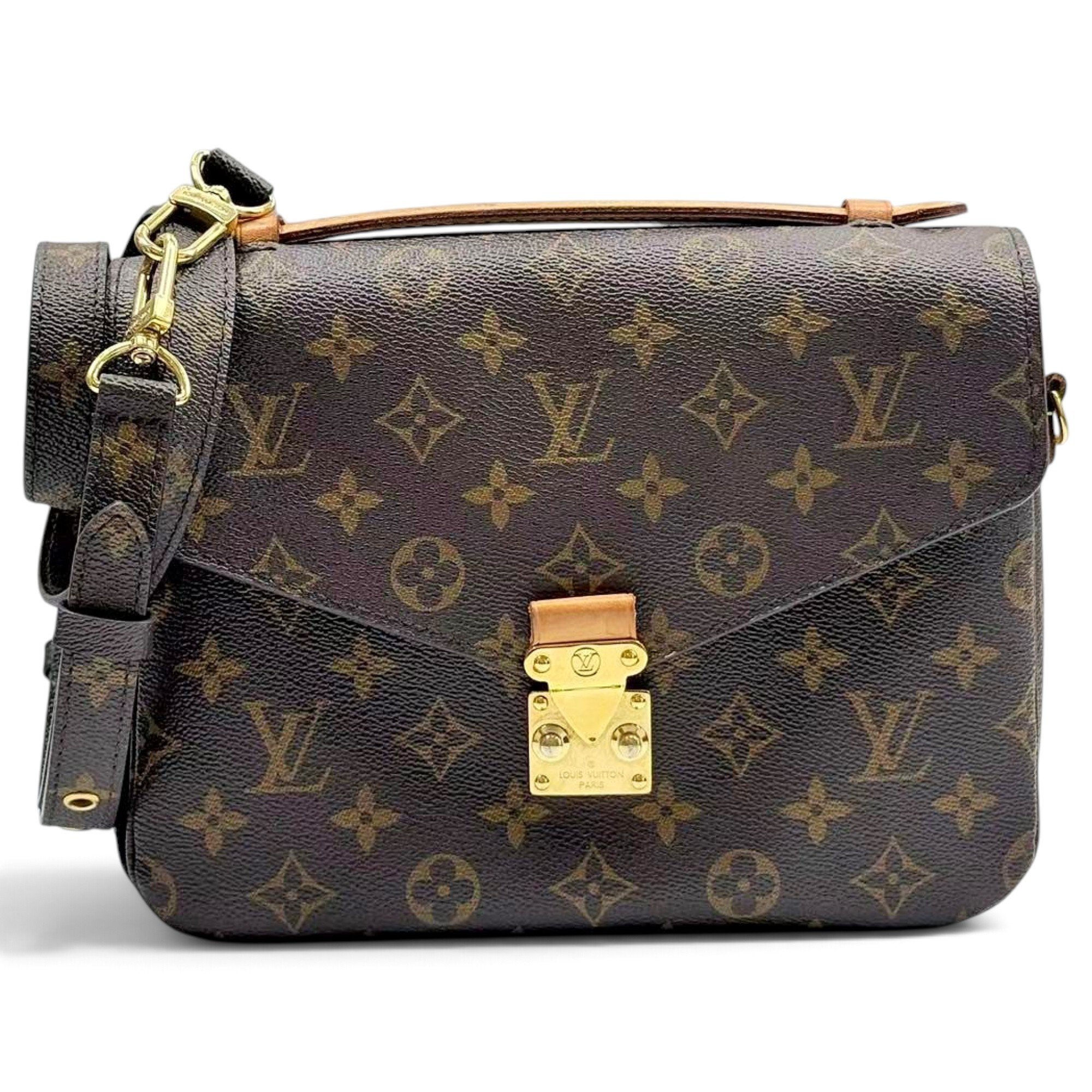 Metis leather handbag