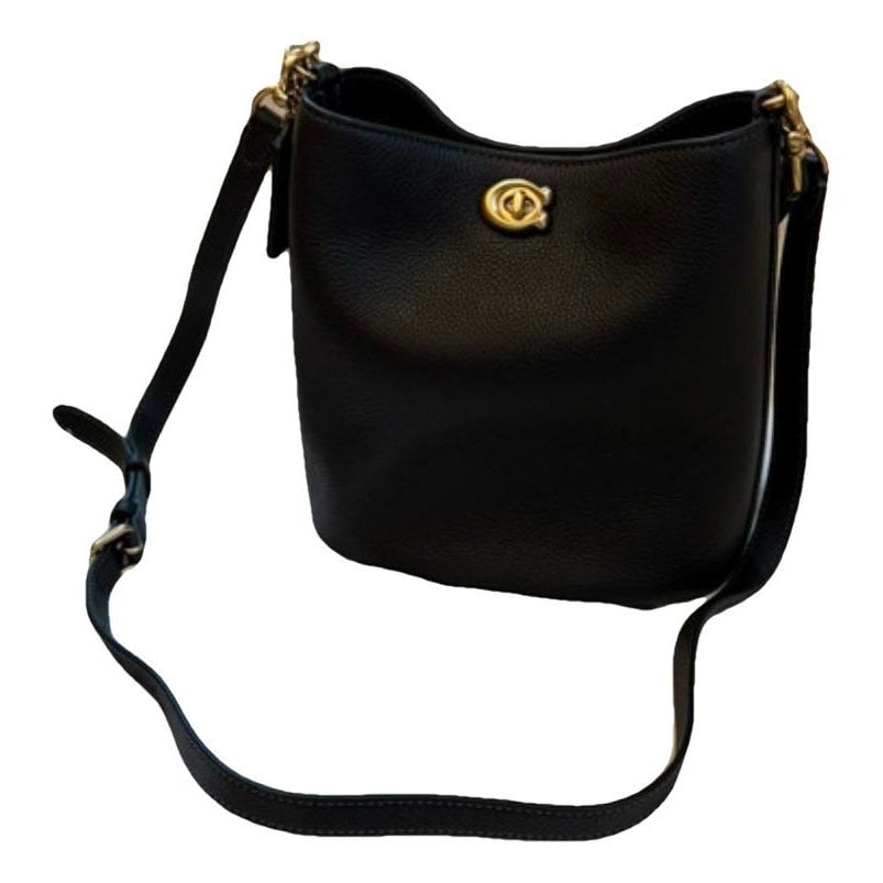 Leather crossbody bag