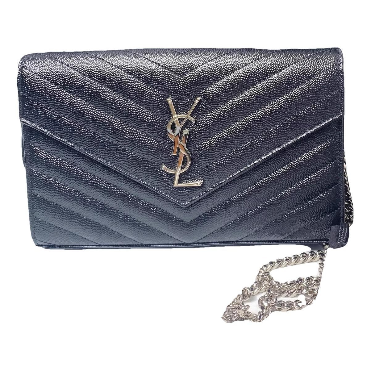 Portefeuille enveloppe leather handbag