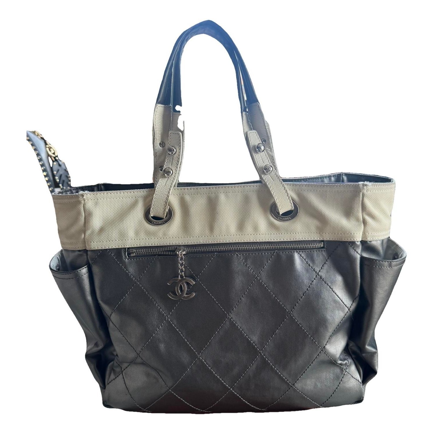 Paris-Biarritz leather handbag