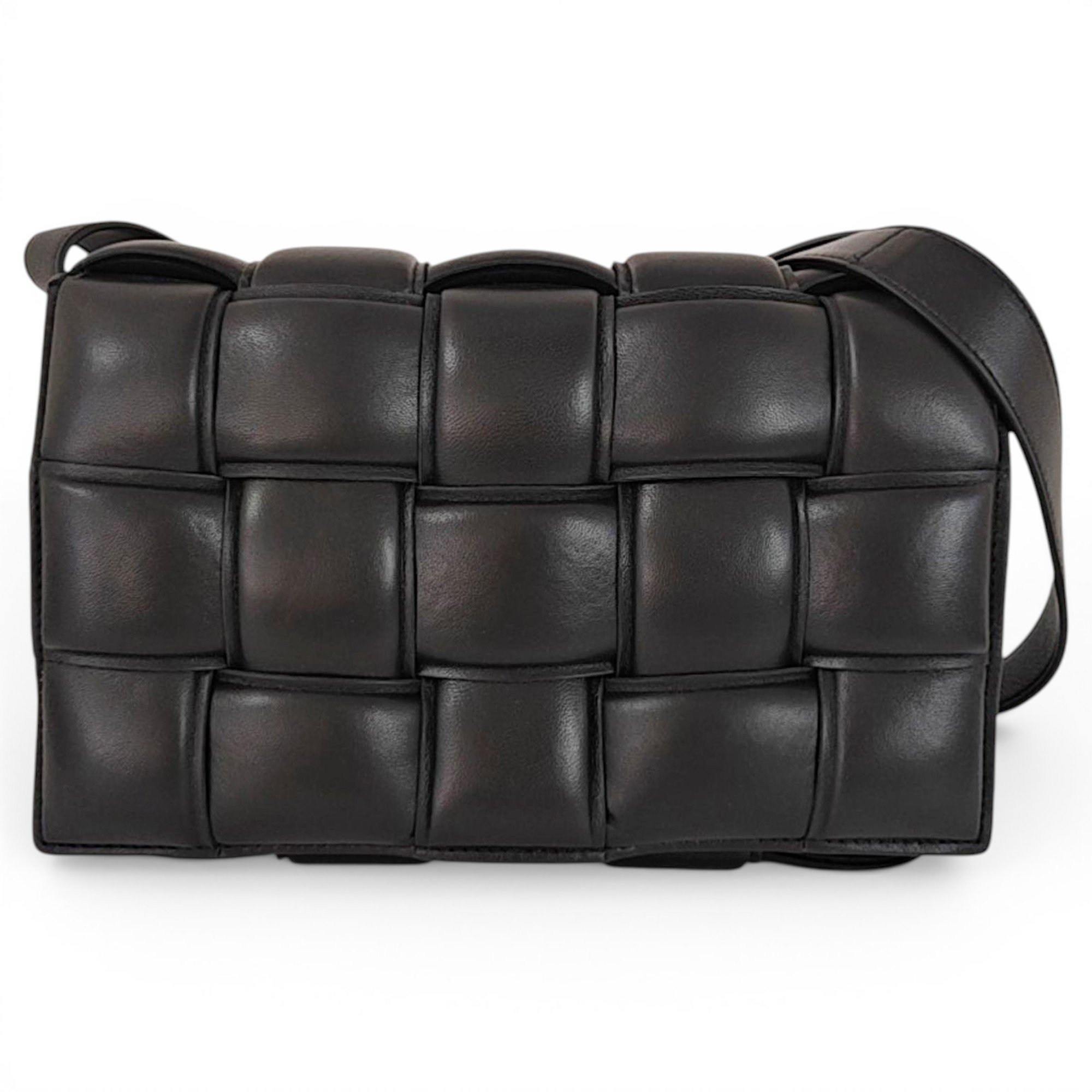 Cassette Padded leather crossbody bag