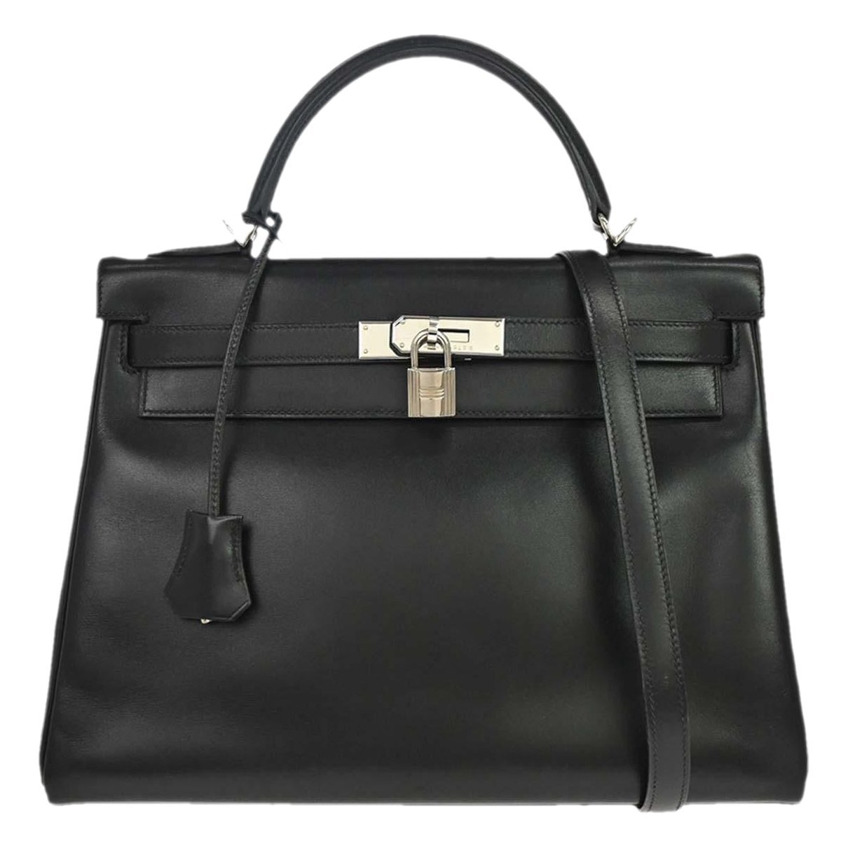 Kelly 32 leather handbag