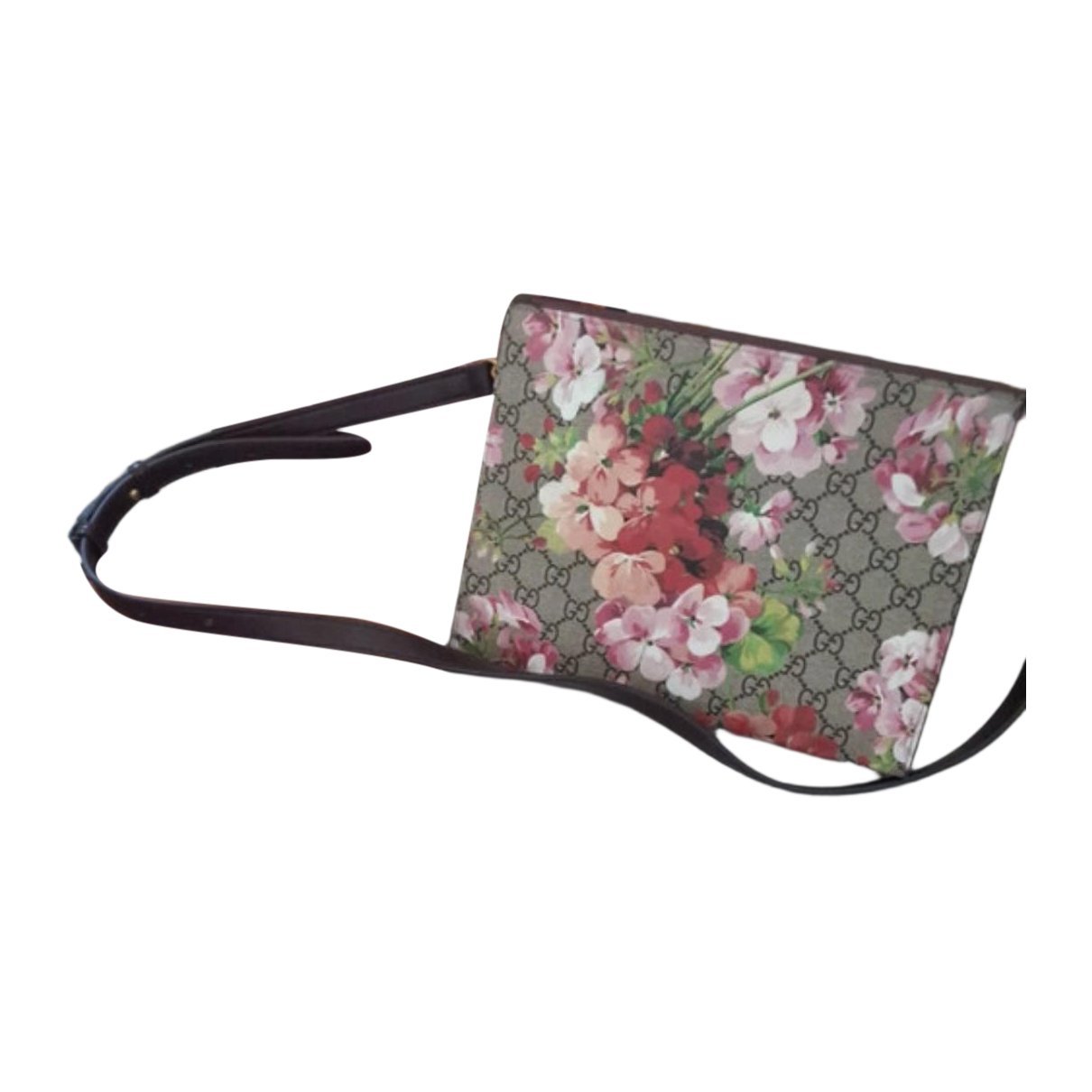 Ophidia leather clutch bag