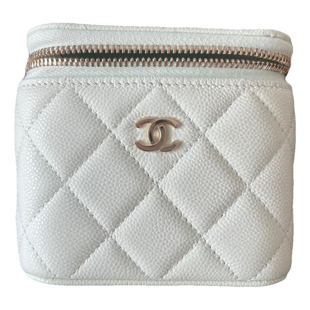 Trendy CC Vanity leather handbag