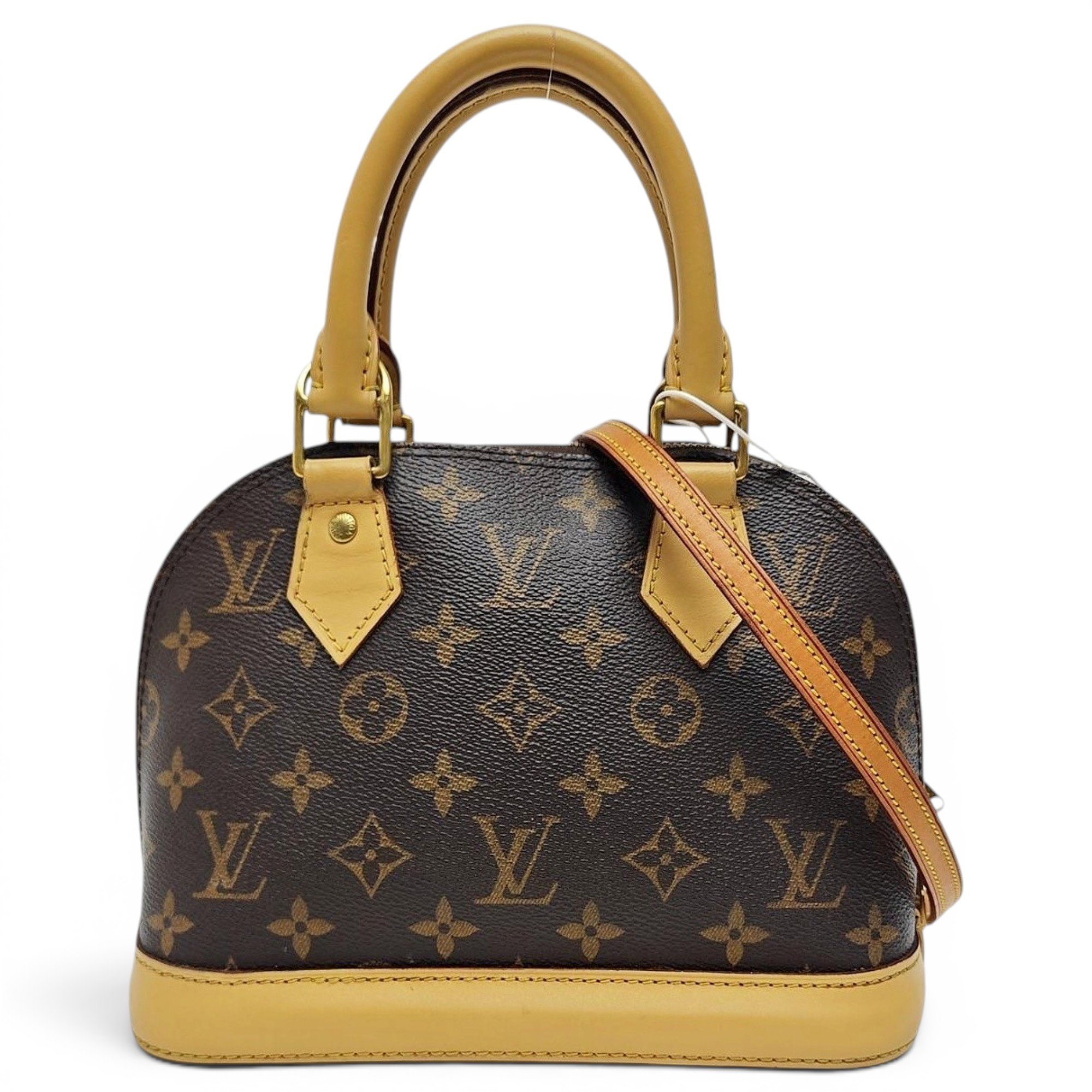 Alma leather handbag