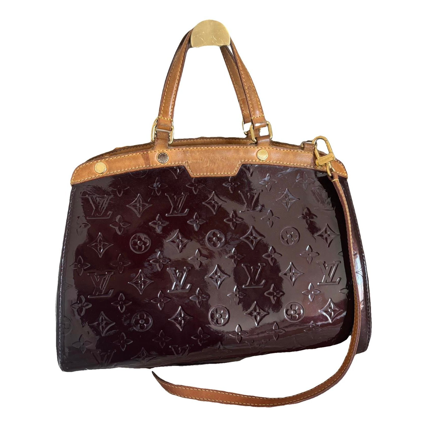 Bréa leather handbag