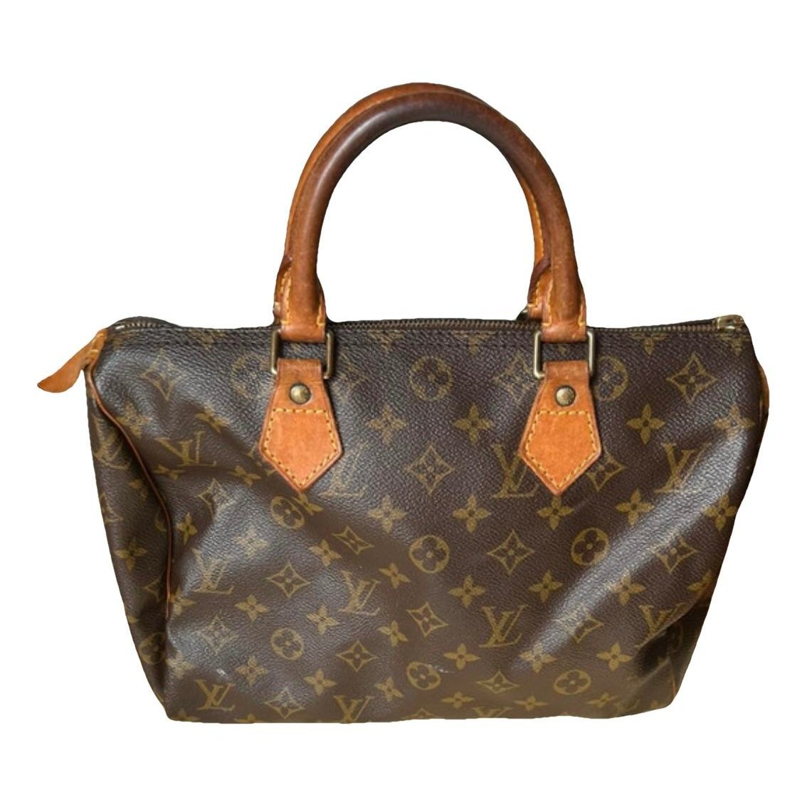 Speedy leather handbag