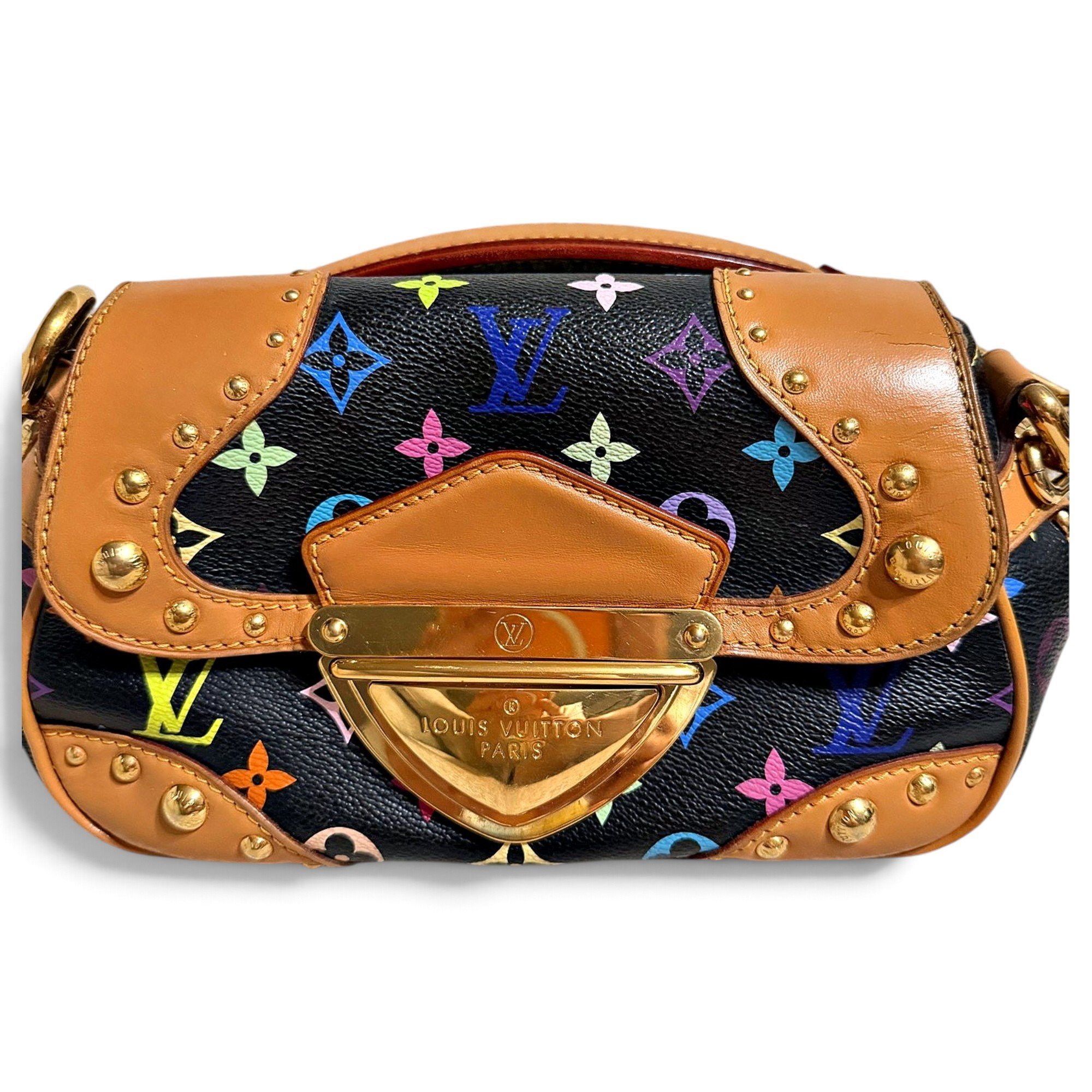 Louis Vuitton Eye love you leather handbag