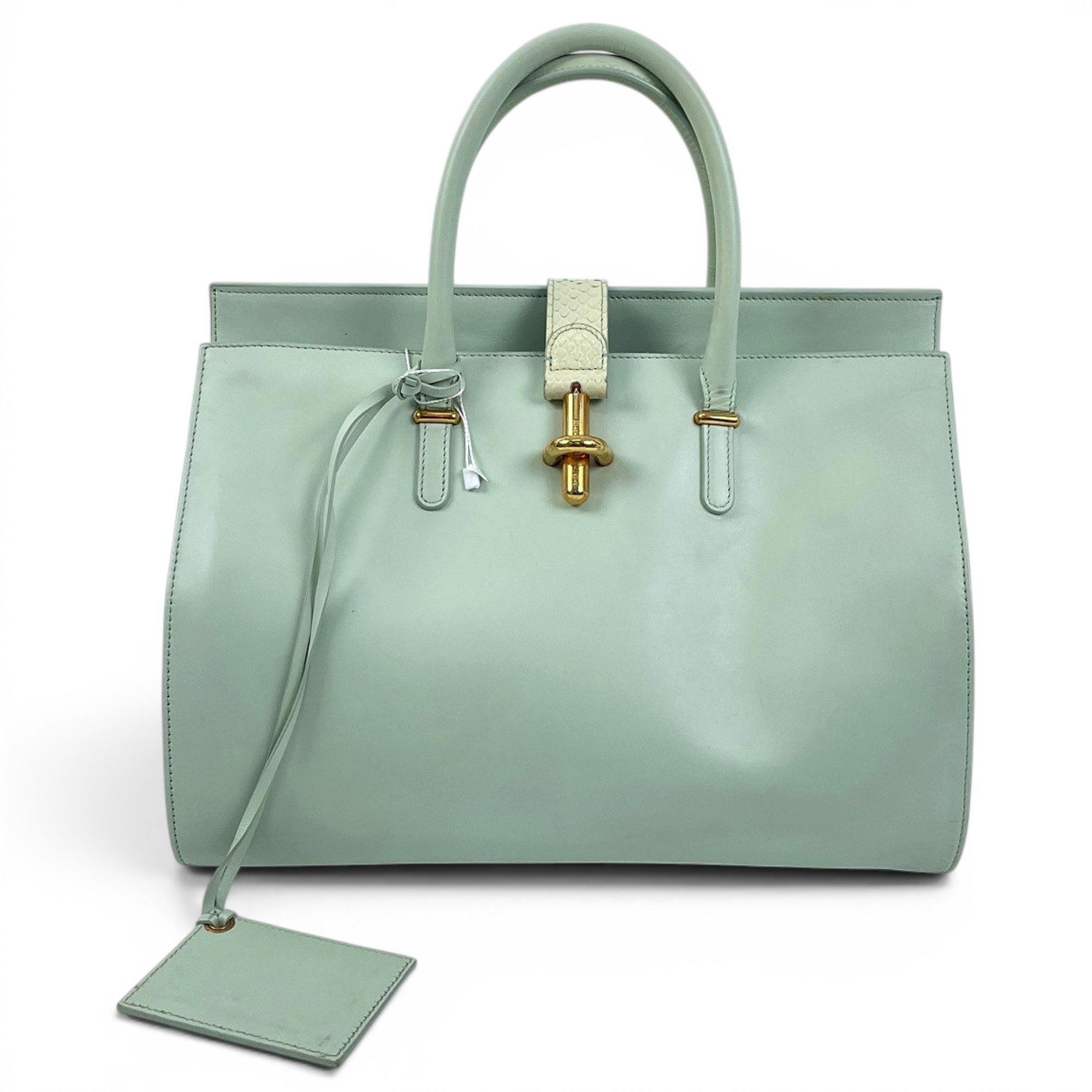 Leather handbag