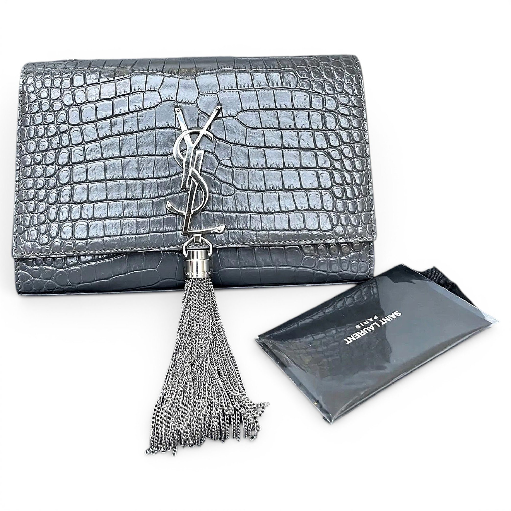 Pompom Kate leather crossbody bag
