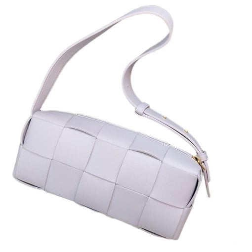 Cassette leather handbag