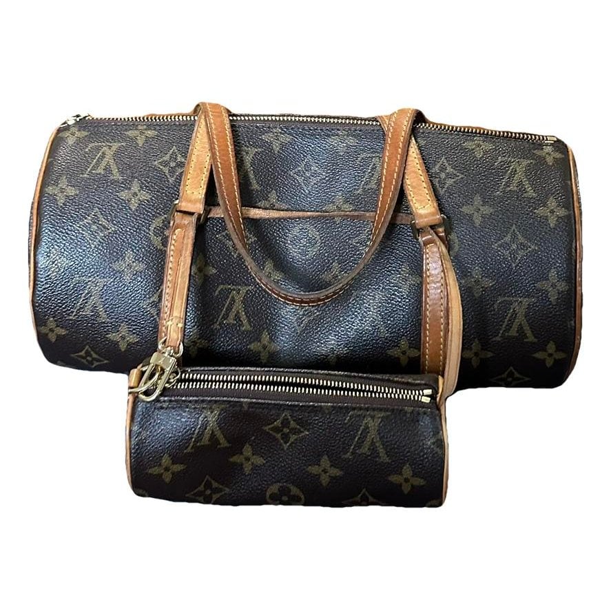 Papillon leather handbag