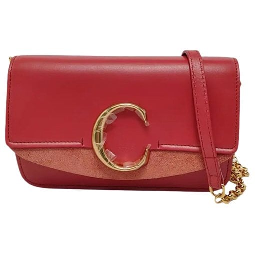 Leather crossbody bag