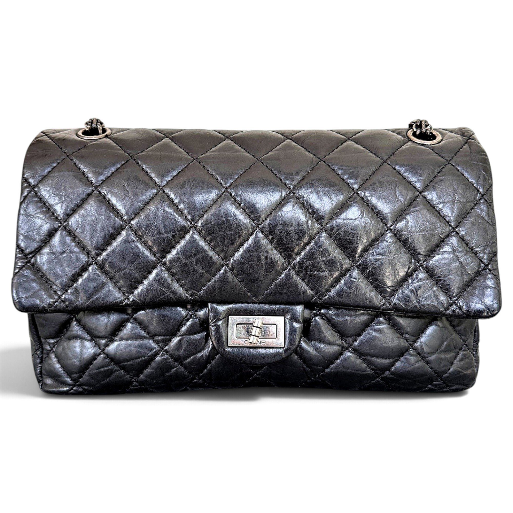 2.55 leather handbag