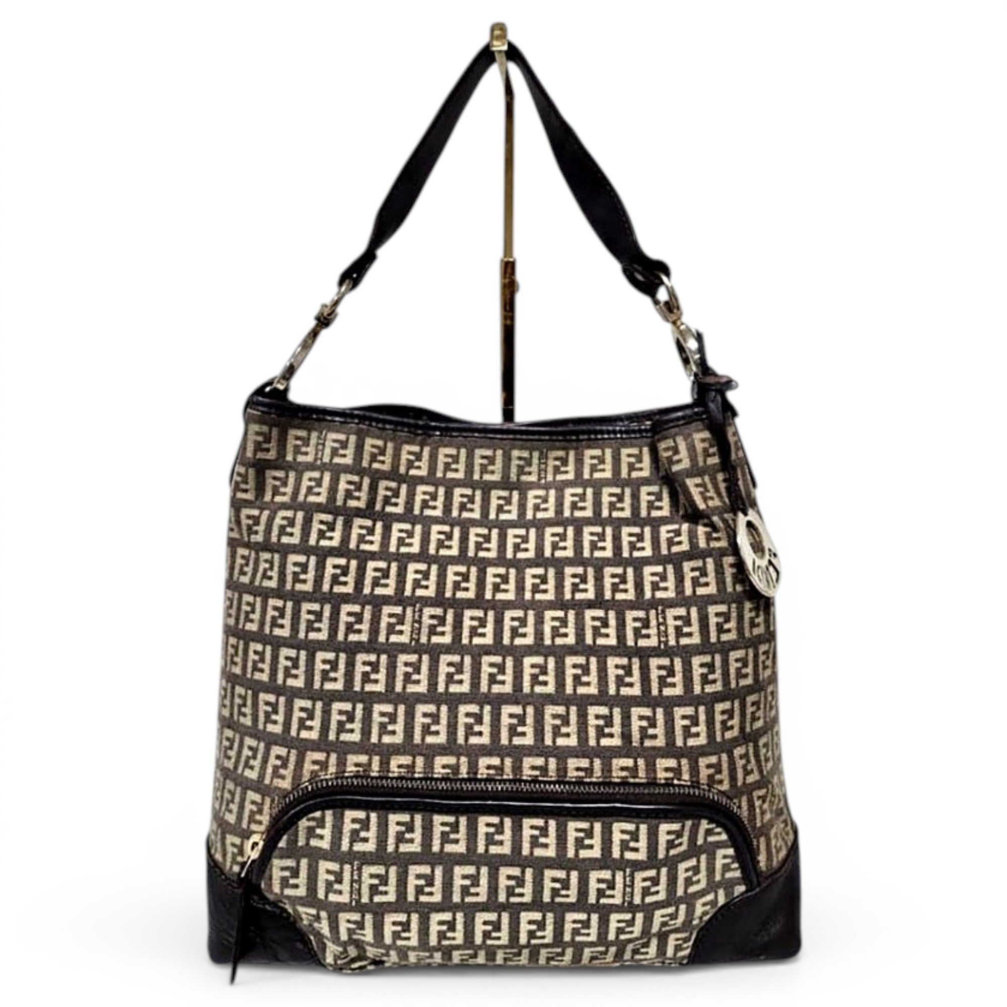 FF leather handbag