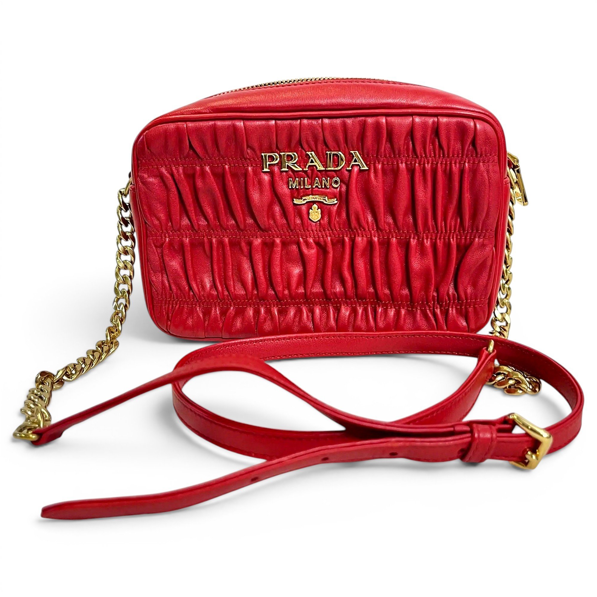 Leather crossbody bag