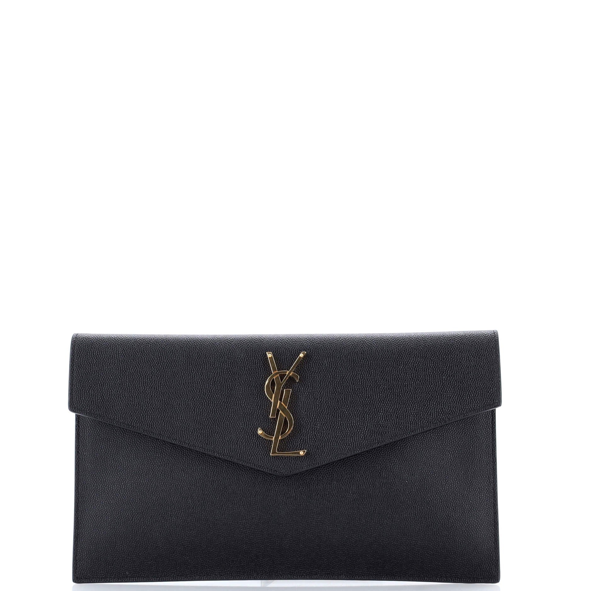 Saint Laurent Uptown Pouch Leather
