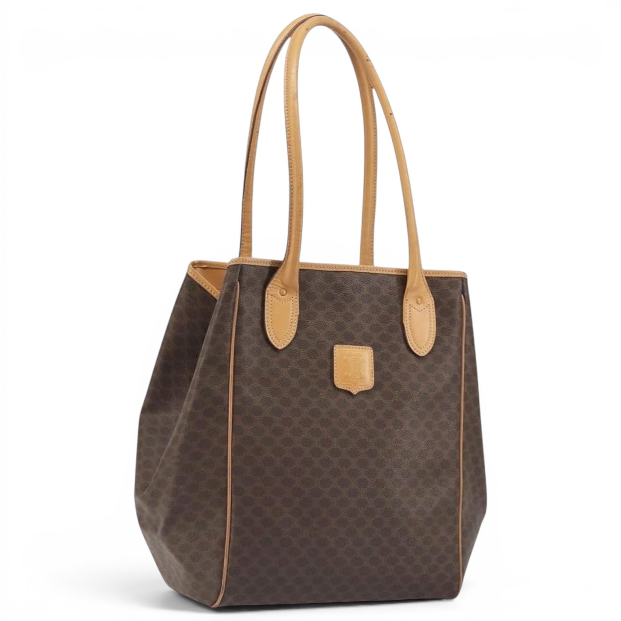 Leather tote