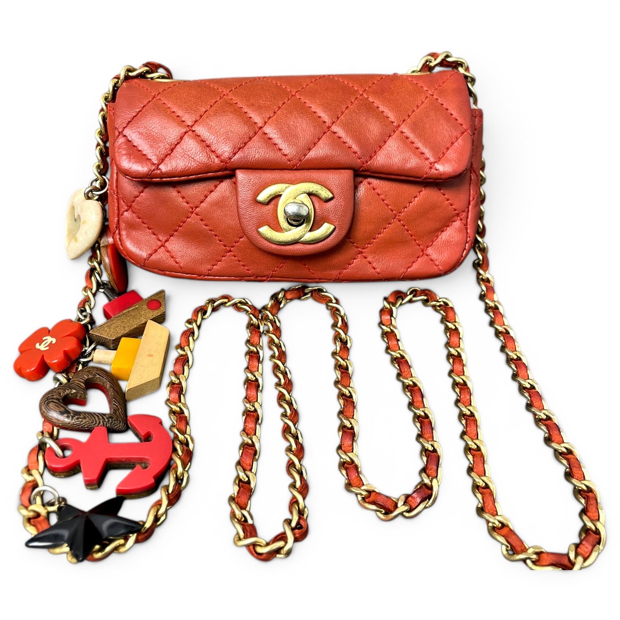 Timeless/Classique Valentine leather crossbody bag