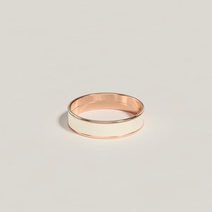 Crème Uni Ring, Small Model