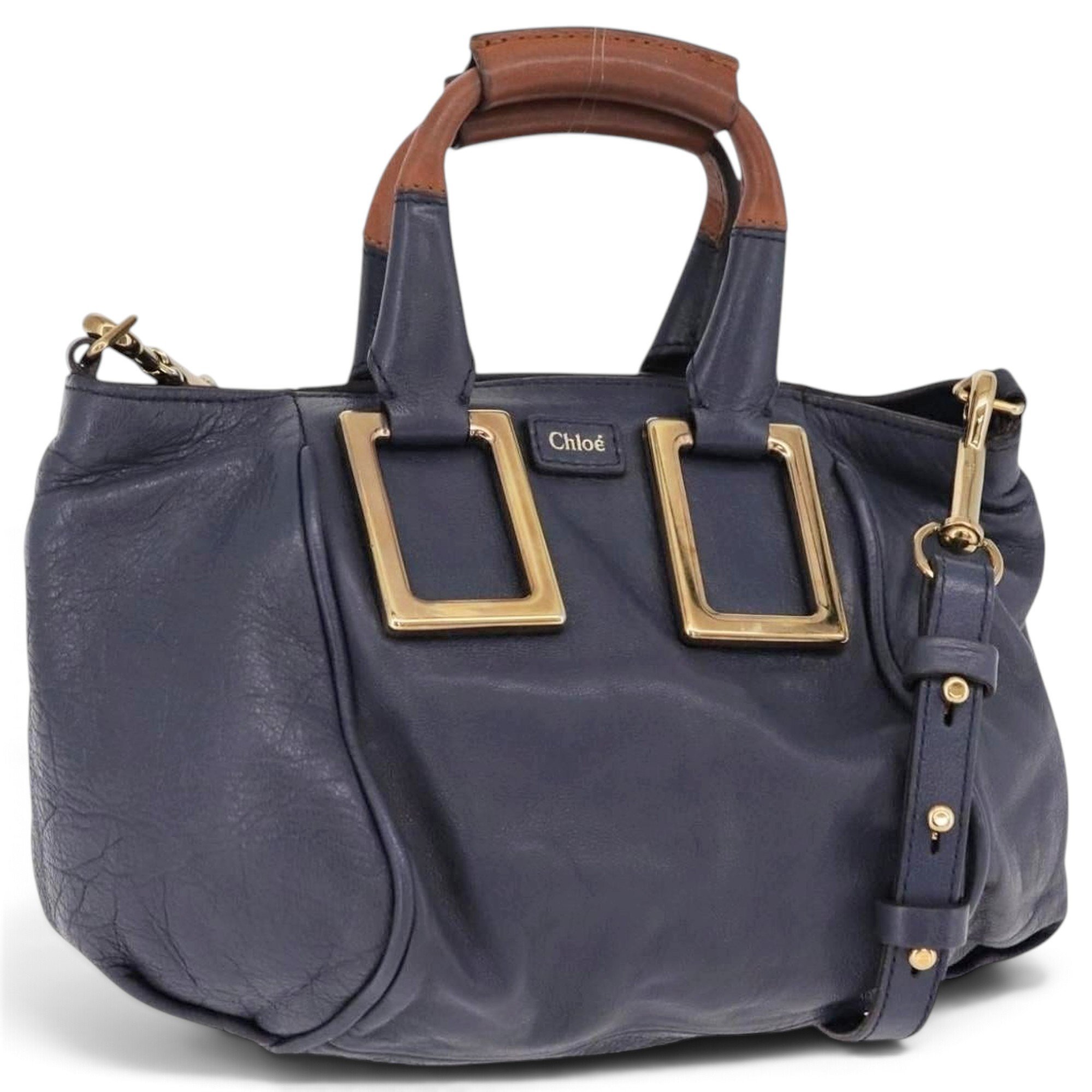 C leather handbag