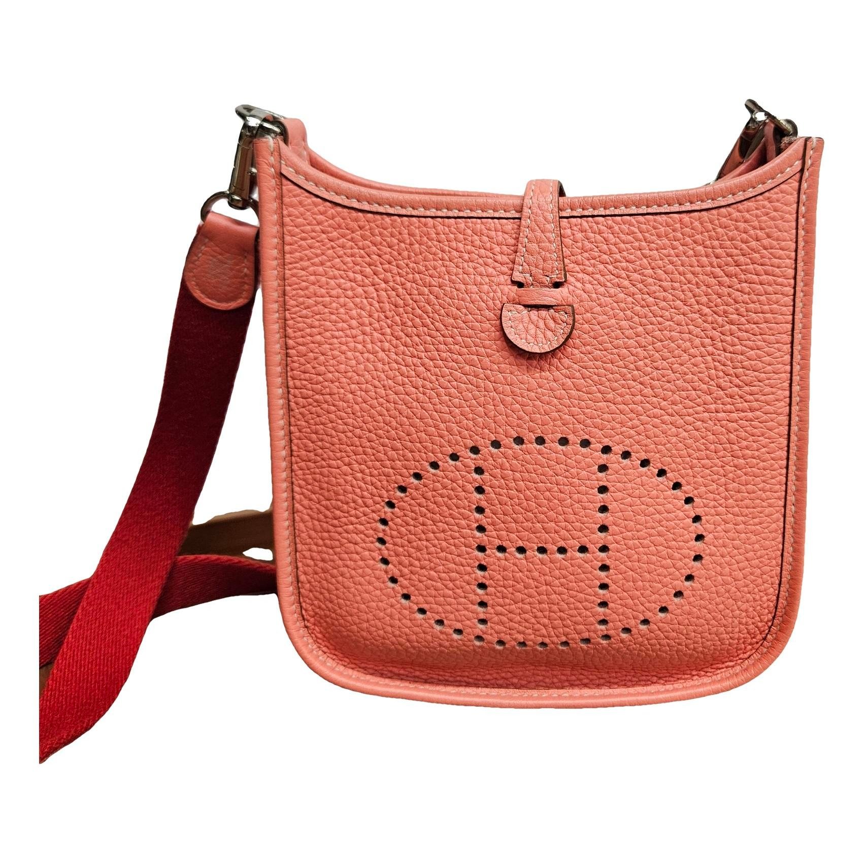 Mini Evelyne leather handbag